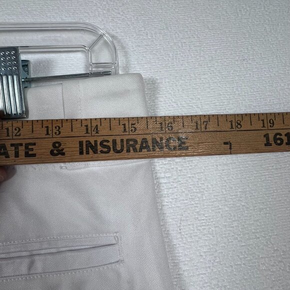 All Star Baseball Pants White BSP2A Size Large Ankle Length Elastic Cuff 30 x 27 - Picture 10 of 11